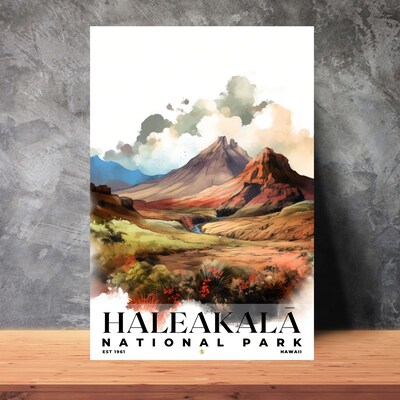 Haleakala National Park Poster, Travel Art, Office Poster, Home Decor | S4 - image2